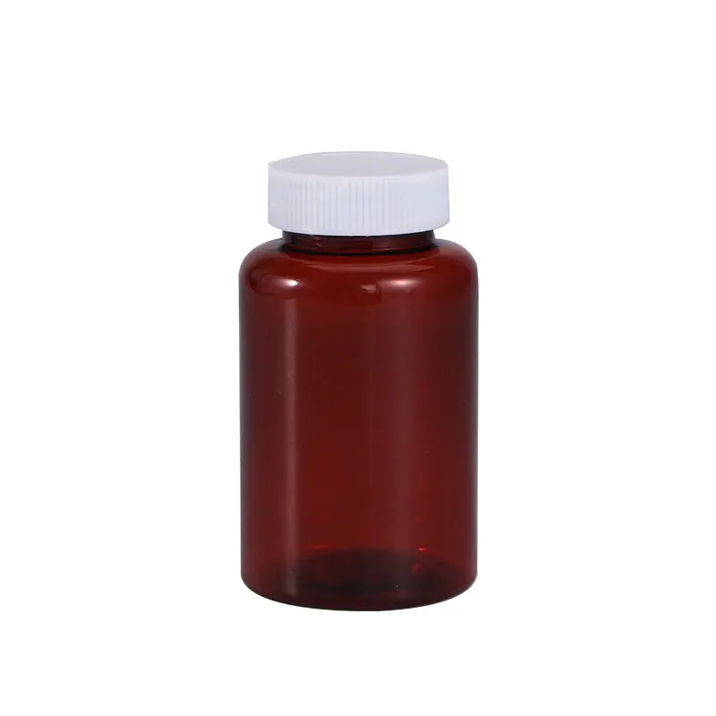 Grande magazzino PETG bianco pillola medicina imballaggio bottiglia contenitore 50ml 100ml 150ml 200ml capsula di plastica bottiglia di conservazione della vitamina"