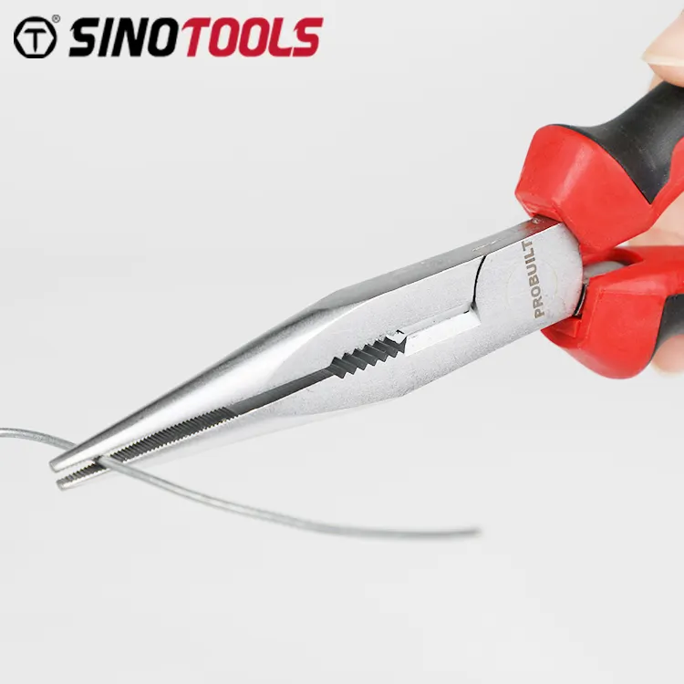 6 7 8 inch stainless steel cutting combination long needle nose plier set