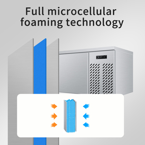 Hot Sale Commercial <strong>American</strong> Style Restaurant Fridge Freezer and Double Door Refrigerator Under Counter <strong>Blast</strong> Freezer Factory
