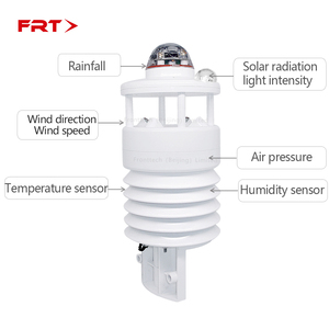 Sensor meteorológico ultrasónico todo en uno | Dirección de velocidad del viento, temperatura, humedad | Salida RS485/Modbus