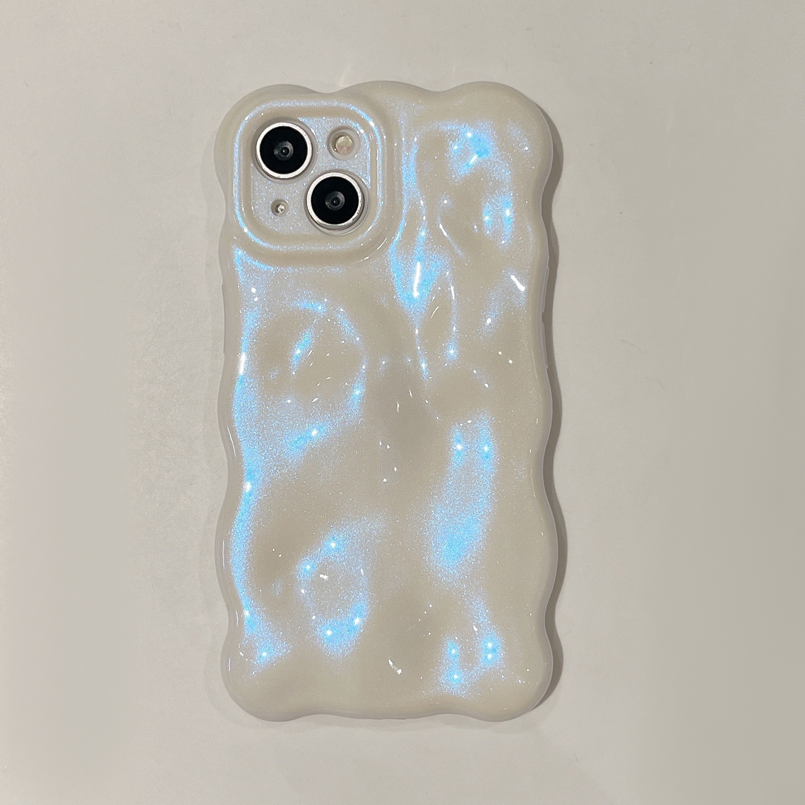 Glitter blu