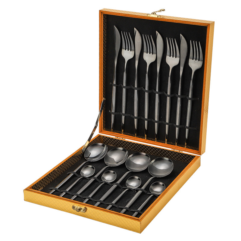 Black 16-Piece Set