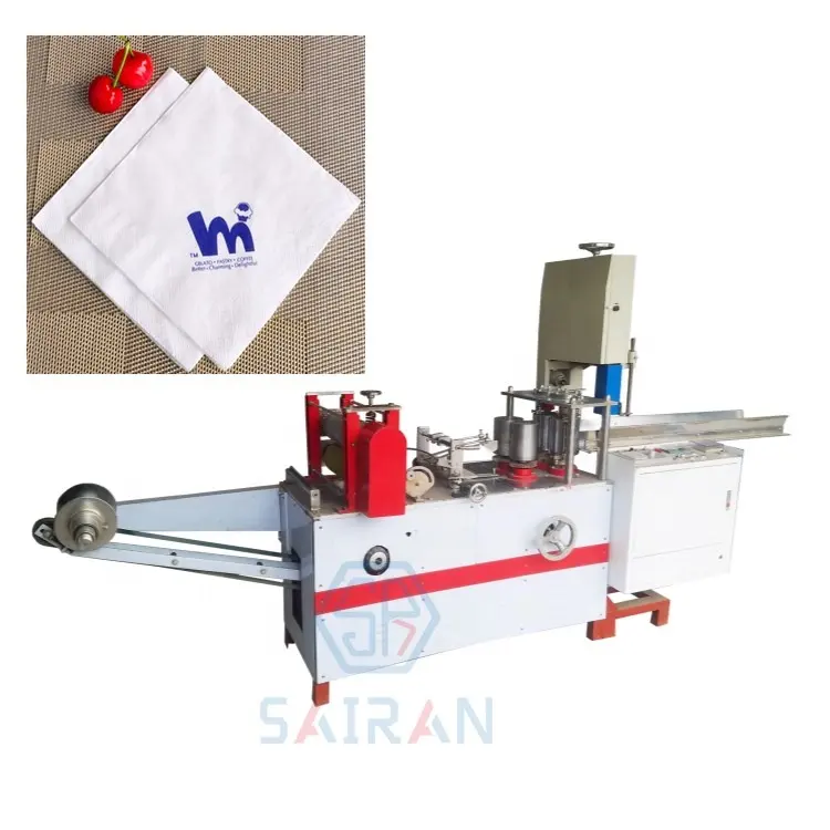Técnicamente avanzada servilleta de papel que hace las máquinas son simple de operar