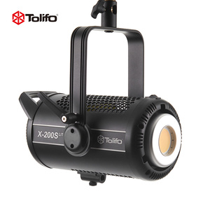 TOLIFO X-200S lite Max 215W luce diurna 5600K Linklite APP di controllo LED con uscita COB continua per Studio fotografia pellicola luce Video - Product Image 1