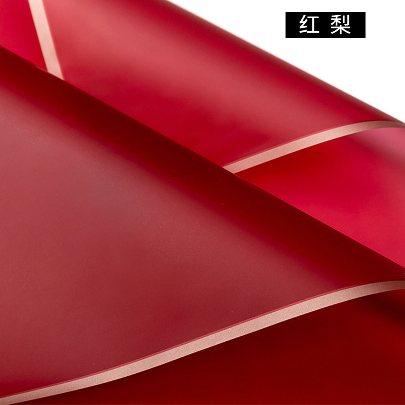 Rouge foncé 56*56CM 20 pièces/sac