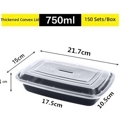 750ml base negra estilo americano - 1 juego con tapa
