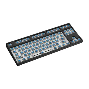DIY Wired Mechanical <strong>Keyboard</strong> Kit With Blue Switch Plug and Plug Hot Swappable for PC Hot Swap Switch With Backlit Computer Part - Product Image 6