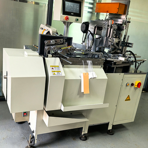 Nhà Máy Giá giấy tự động lỗ đấm đinh tán eyeleting Máy treo thẻ treo tag threading knotting máy - Product Image 4