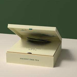 定制Logo印花弹出式树豪华批发空茶具纸板包装礼品盒茶 - Product Image 6