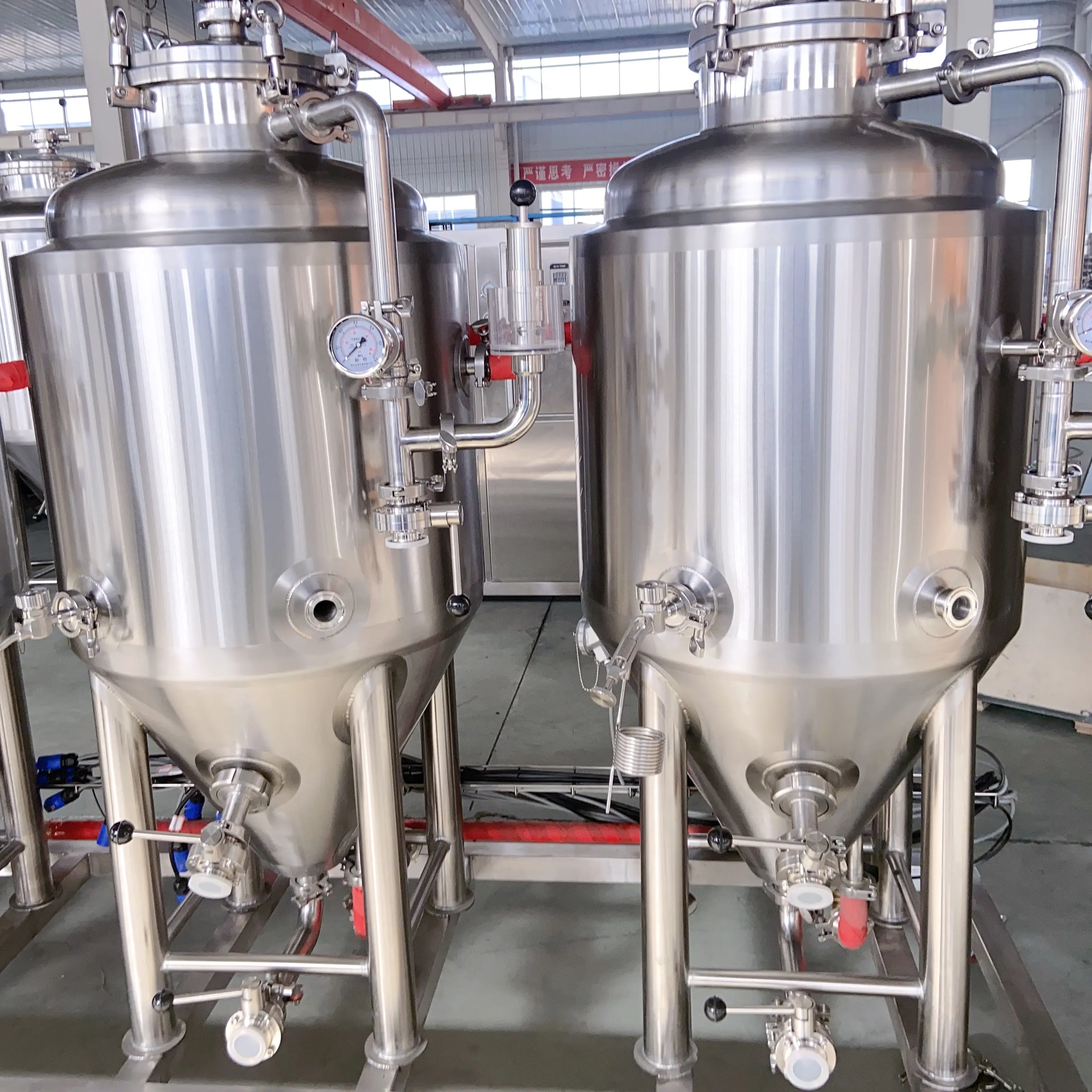 Fermentador de cerveza para sistema de elaboración de cerveza, 100L, 200L, 300L, con certificado CE e ISO y acero inoxidable 304
