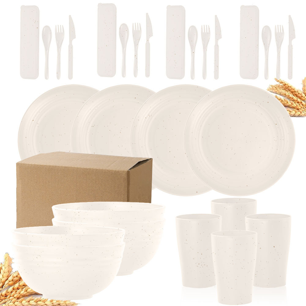 Beige 28-piece set
