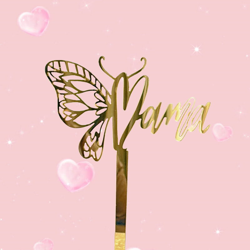 Maman Papillon Or