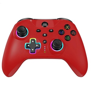 เกมแพดไร้สายแบบชาร์จไฟได้สำหรับ Xbox One มอเตอร์สั่นจอยสติ๊กพร้อมหูฟังคอนโซลที่รองรับ