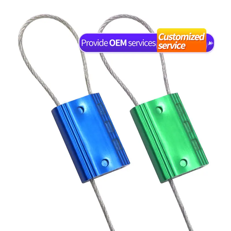 Rec106 Hoge Kwaliteit Nieuwe Producten Custom Power Seal Lock Pull Strakke Draad Veiligheidskabel Afdichting