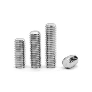 Yüksek kalite M3 M4 M5 M6 DIN913/ISO4026/ASME/ANSI B18.3-14 paslanmaz çelik altıgen soket vidalar düz nokta metrik sistemi ile - Product Image 4