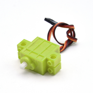 Geekservo Motor 360 derece sürekli rotasyon programlanabilir elektrikli yapı taşları Arduino için yeşil Servo Motor