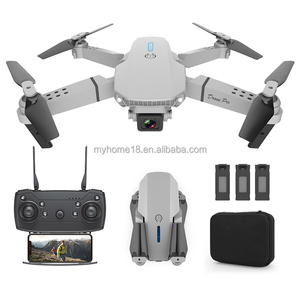Remote Control <strong>Toy</strong> <strong>Airplane</strong> 15 Minutes 4 Axis Wifi Flight Controller Led Dual Camera 4k Video E88 <strong>Pro</strong> Accessories Rc Drones - Product Image 1