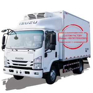 Yeni 3-5 ton hafif dizel Cummins manuel Van kamyon 4*2 4*4 kutu kargo buzdolabı kamyon lojistik çözüm - Product Image 1
