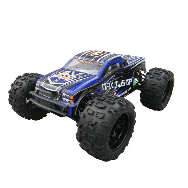 DHK Hobby Maximus GP 1/8 Scale 4WD Nitro 21เครื่องยนต์ RC รถบรรทุกมอนสเตอร์ RTR 9382