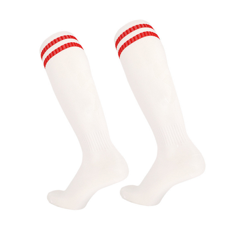 White Socks with Red Stripes