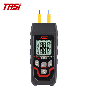 TASI TA616BデュアルチャネルK型温度計USBデータロガーLCDディスプレイOEM/ODM温度コントローラ付き - Product Image 1