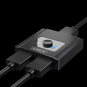 Hdmi Venta caliente 2 a 1 Bi-Direction 2x1 Switch 2 Port 2 in 1 Out HDMI Splitter Switch Bidireccional HDMI 1 in 2 Out 4K 60Hz