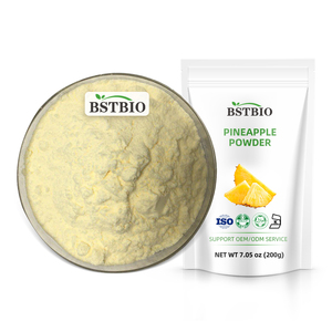 BSTBIO 100% doğal sprey kurutulmuş organik <span class=keywords><strong>ananas</strong></span> meyve suyu tozu