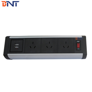 Toma de corriente de escritorio con cargador usb, muebles de oficina, salidas de corriente de escritorio