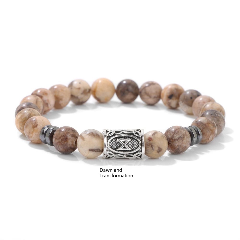 khaki-Labradorite-dawn transformation