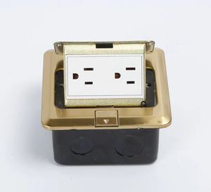 EU pop up <strong>socket</strong> golden <strong>Multi</strong>-functional replaceable <strong>USB</strong> <strong>function</strong> It can be inserted by pressing the keys Outlet Power <strong>Socket</strong> - Product Image 2