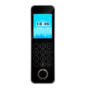 Ip65 Slim Deurtoegangscontrolesysteem Met Vingerafdruk-En Rfid-Tijdopname-En Aanwezigheidsmachine Nachtzicht-En Resetfuncties - Product Image 3