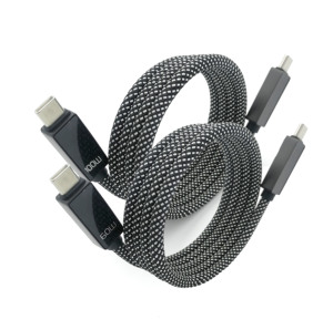 Usb C to Usb C <strong>Tidy</strong> Magnetic Absorption <strong>Cable</strong> Fast Charging 1000w Usb-c Phone Magnet Charger Magnetic <strong>Cable</strong> for Ip15 1M - Product Image 1