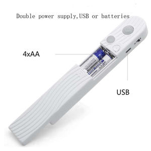 DC6V 3w zemin ışık sopa yatak hareket sensörü IP65 led şerit ışık ile 4XAAA piller kutusu - Product Image 4