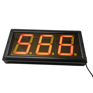 Contatore di giorno dell'esposizione di LED dell'orologio di pugilato del temporizzatore di conto alla rovescia di luminosità superiore di 3 cifre da 4 pollici - Product Image 4