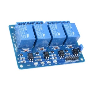 Módulo de relé de 4 canales de 5V, placa de Control de relé con salida de relé de optoacoplador con indicador LED - Product Image 1
