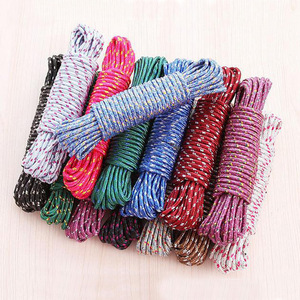 Cuerda Trenzada Personalizable Pp Multi Color 8 Strand Línea Trenzada Cuerda Cuerdas de Polipropileno - Product Image 1