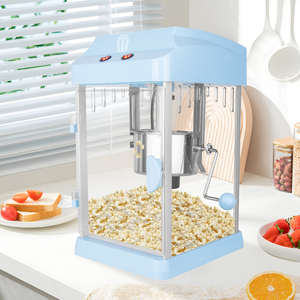 2.5OZ 4OZ masa küçük tatlı patlamış mısır makinesi sıcak yağ patlamış mısır makinesi paslanmaz çelik otomatik mısır patlatma makinesi makinesi - Product Image 1