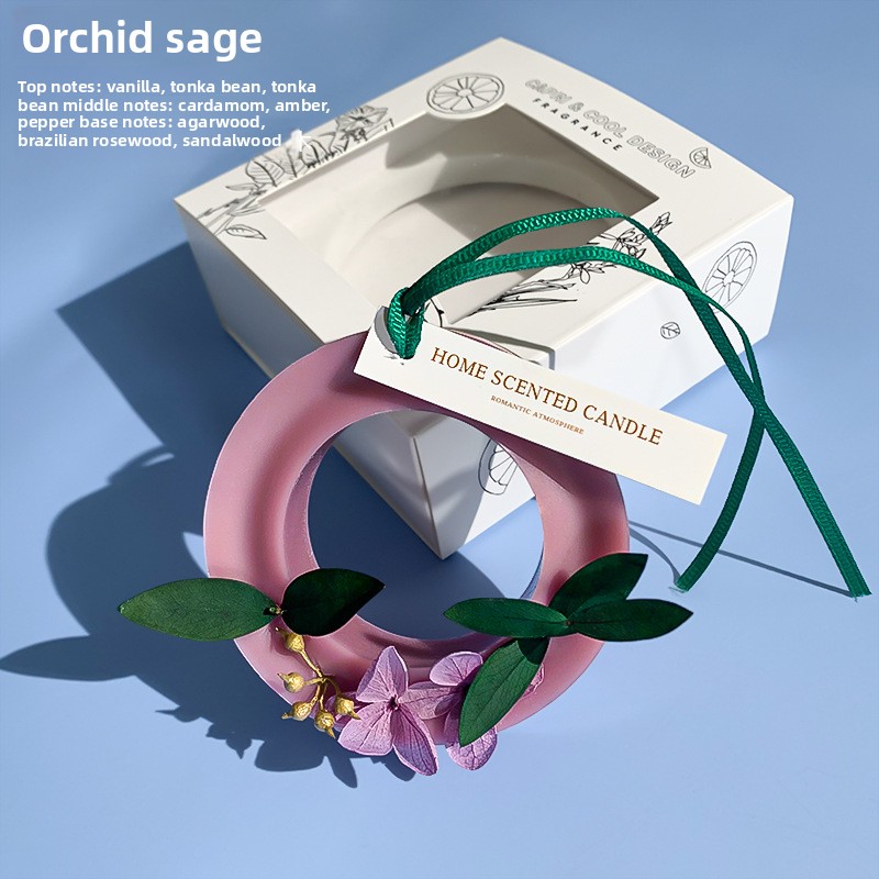 paquet unique - orchidée à anneau violet sauge