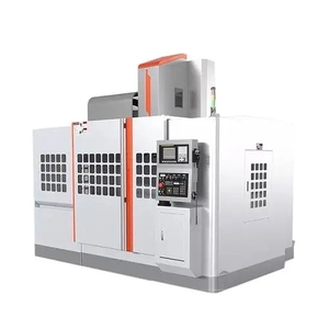 Çin 5-axis dikey CNC işleme makinesi VMC1270 büyük metal CNC freze makinesi zincir çip konveyör - Product Image 3