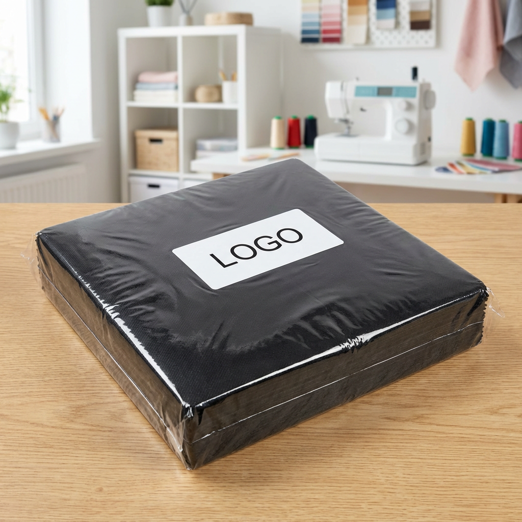 Noir 15*15 pouces - 100 pièces/sac
