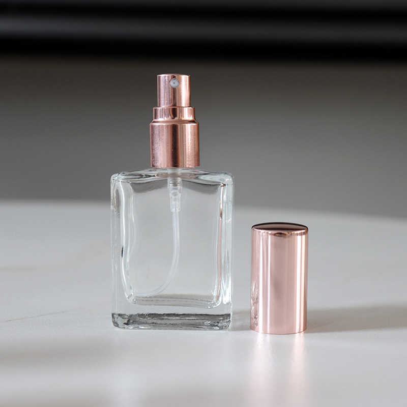 ฝาใส+สีโรสโกลด์