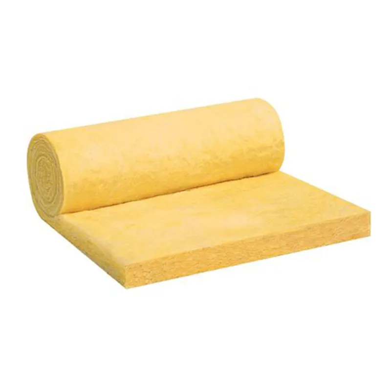glass wool blanket with Aluminum foil facings soundproof fire resistant waterproof 24kg/m3 heat insulation