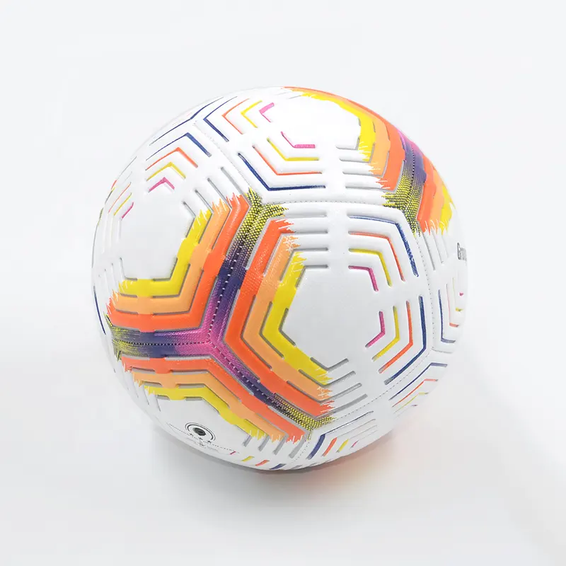 Ballons de Football en PU / TPU/PVC, taille officielle, 5 panneaux en diamant, pour l'entraînement et la compétition