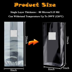 6 LB Polypropylene chất liệu lionsmane nấm phát triển <span class=keywords><strong>spawn</strong></span> túi với Tự Chữa Bệnh tiêm cổng - Product Image 4