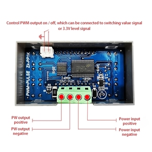 ZK-PP1K generatore di segnale a doppia modalità ZK-PP2K regolatore di velocità del motore PWM modulo regolabile per ciclo di servizio di frequenza 8A 150W - Product Image 5