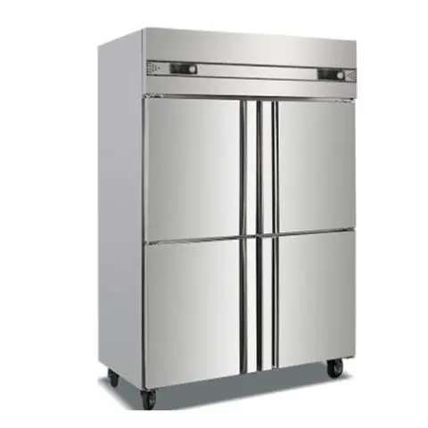 Frigorifero e congelatori del congelatore freddo del supermercato della doppia porta commerciale elettrico con il congelatore inferiore per la cucina domestica