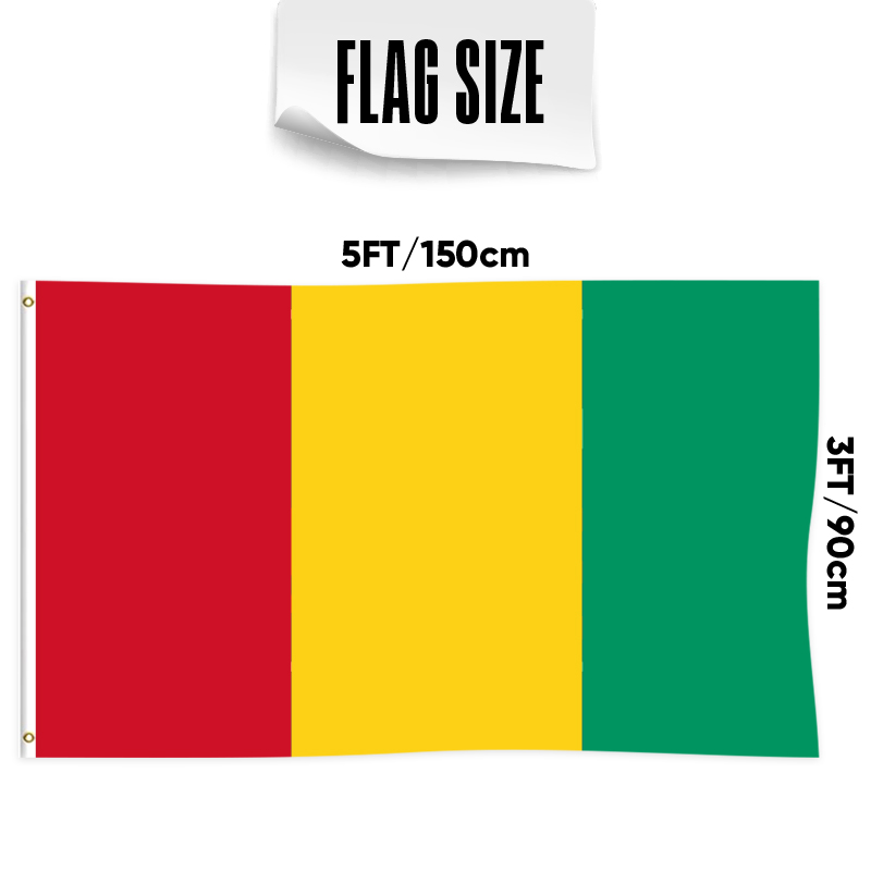 bandera de guinea