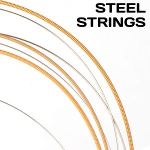 Un juego de 7 cuerdas de arpa Lyre, cuerda de metal de repuesto, cuerdas para 7 para arpa celtical irlandesa - Product Image 2