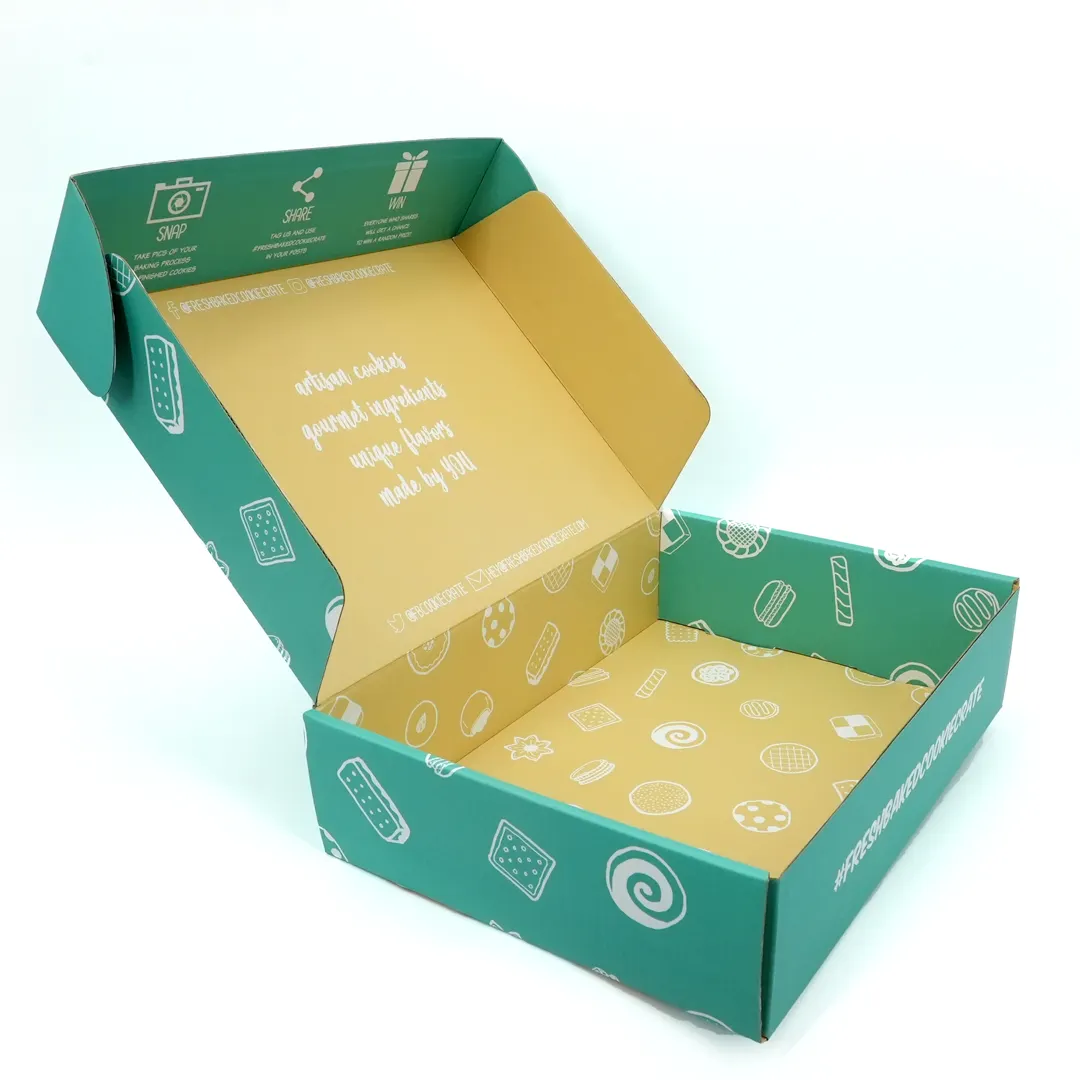 Упаковочная коробка из гофрированного картона с логотипом