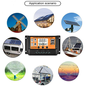 AISHANG סיני מפעל 12V 24V 10A שמש תשלום בקר <span class=keywords><strong>PWM</strong></span> שמש בקר - Product Image 5